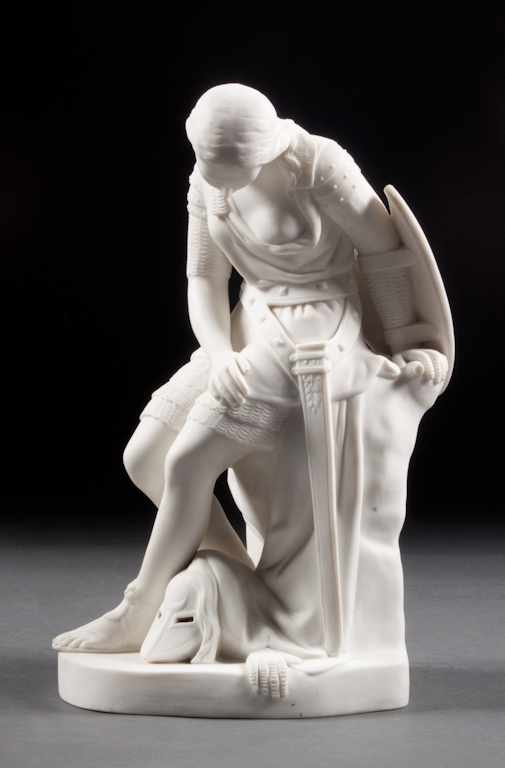 Appraisal: Minton parian figure of Clorinda modeled by John Bell impressed