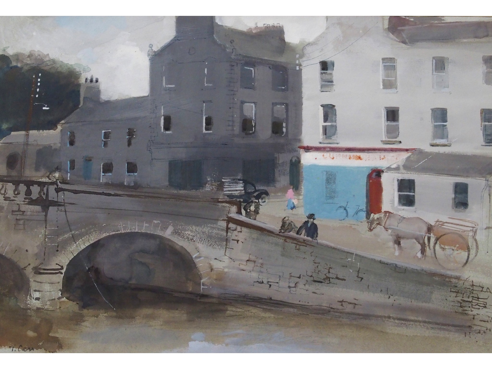 Appraisal: TOM CARR OBE HRHA HRUA ARWS Irish - AFTERNOON BY