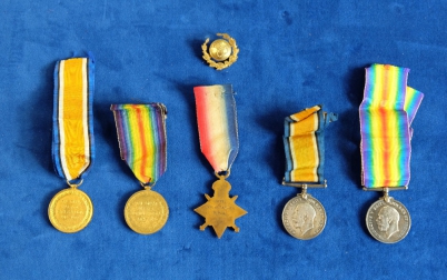 Appraisal: A group of medals awarded to SJT J Taylor S