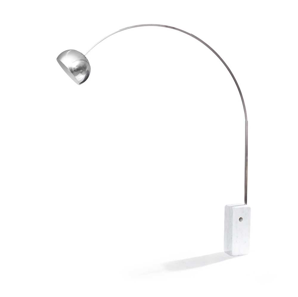 Appraisal: ACHILLE CASTIGLIONI - FOR FLOS 'ARCO' LAMP S chromium-plated metal