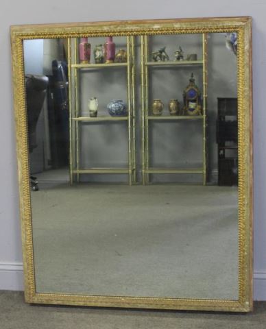 Appraisal: Decorative Italian Gilt Framed Mirror From a Manhattan estate Dimensions