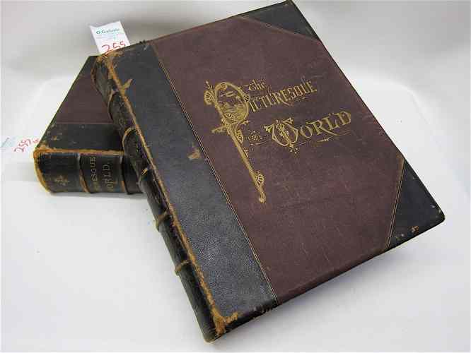 Appraisal: THE PICTURESQUE WORLD TWO VOLUME SET Published by Estes Lauriat