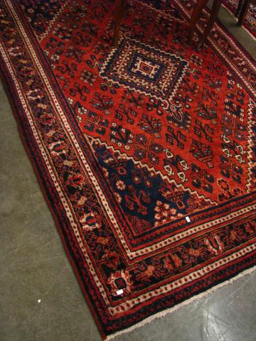 Appraisal: Semi-antique oriental rug Meme design ' x '