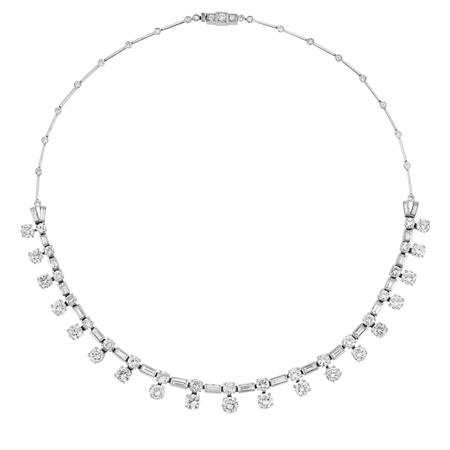 Appraisal: Diamond Necklace Estimate -