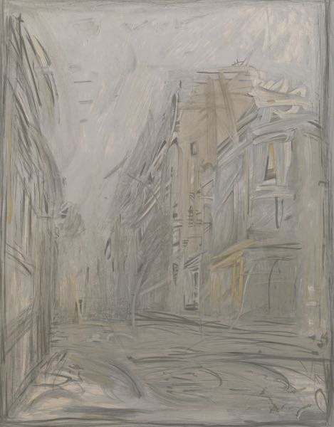 Appraisal: ALBERTO GIACOMETTI SWISS - x Rue d'Alesia Lithograph in color