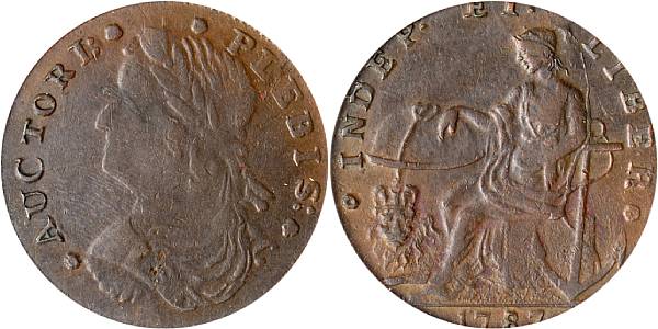 Appraisal: Auctori Plebis Token AU PCGS Breen- A partly lustrous and