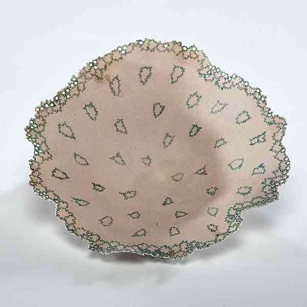 Appraisal: Nicole Johns England Untitled Ceramic ht dia in Daniel Jacobs