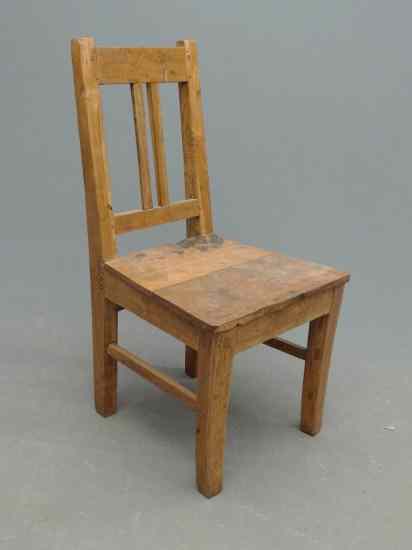 Appraisal: Teak side chair