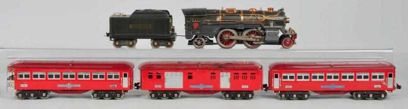 Appraisal: Lionel Standard Gauge No Passenger Train Set Description American Transition