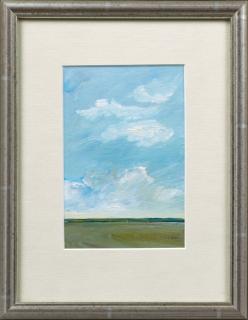 Appraisal: Katharine White Louisiana Clouds th c goua Katharine White Louisiana