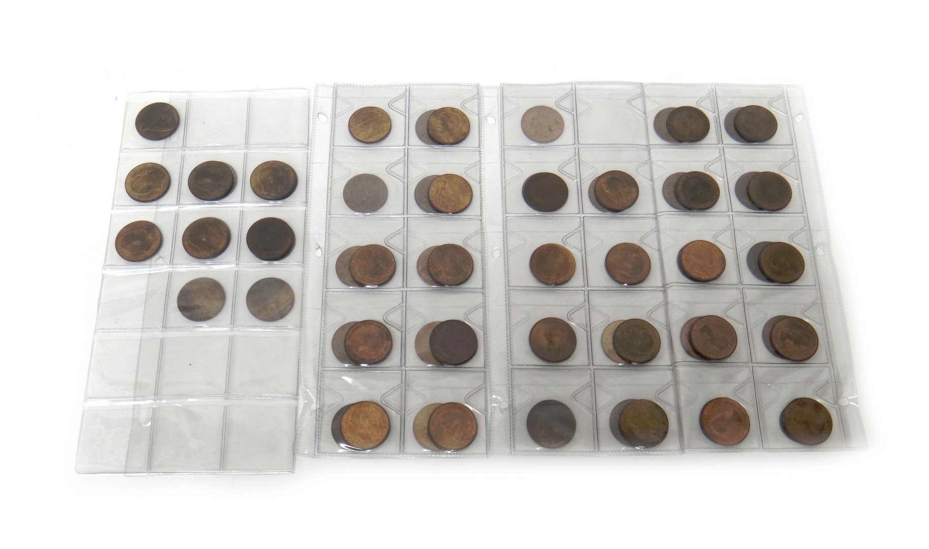 Appraisal: A collection of th century British pennies comprising Edward VII