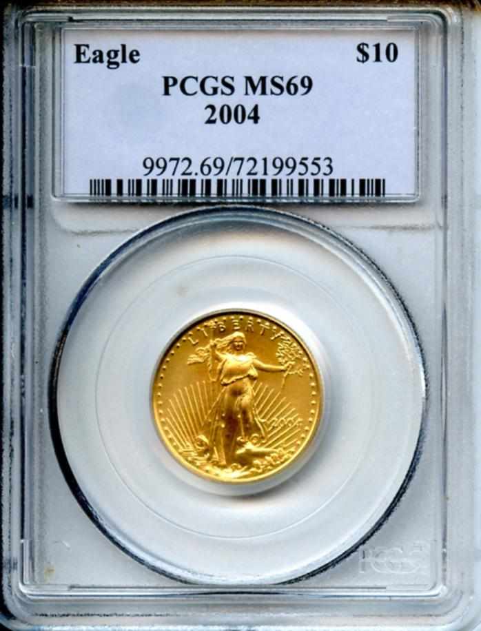 Appraisal: Eagle MS PCGS Essentially perfect as issued PCGS