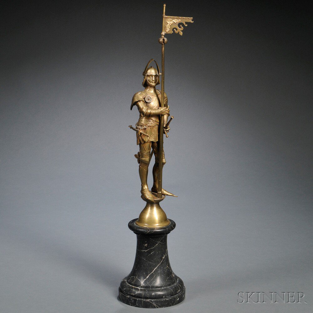 Appraisal: Continental School Late th Early th Century Bronze Figure of