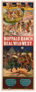 Appraisal: Buffalo Real Ranch Wild West Milwaukee and Chicago Riverside ca