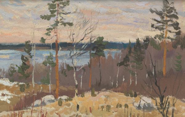 Appraisal: MARK KREMER RUSSIAN B x Coppices Near the Lake Oil