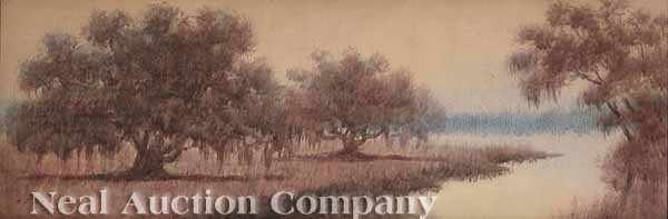 Appraisal: Alexander John Drysdale American New Orleans - Louisiana Bayou oil