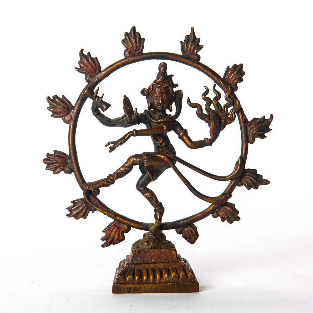 Appraisal: TH C BRONZE SHIVA AS LORD OF THE DANCE FIGURE