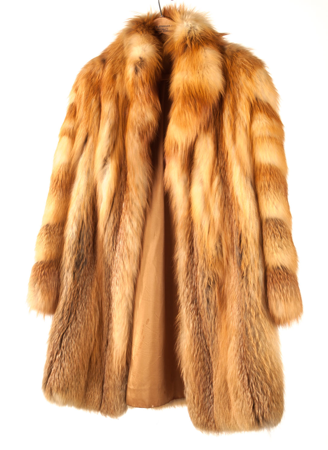 Appraisal: Red fox three-quarter length jacket