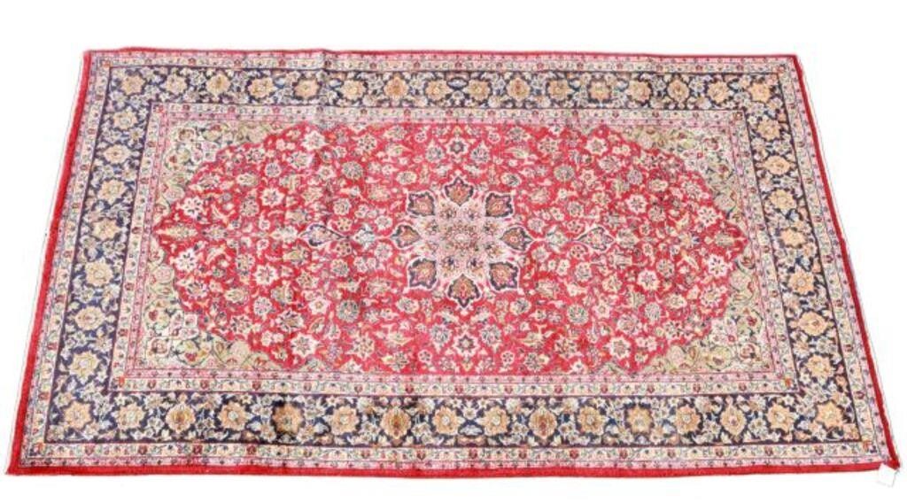 Appraisal: Hand-tied Persian Nejafabad rug approx 'l ' w