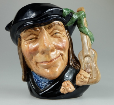 Appraisal: Royal Doulton large character jug Scaramouch D