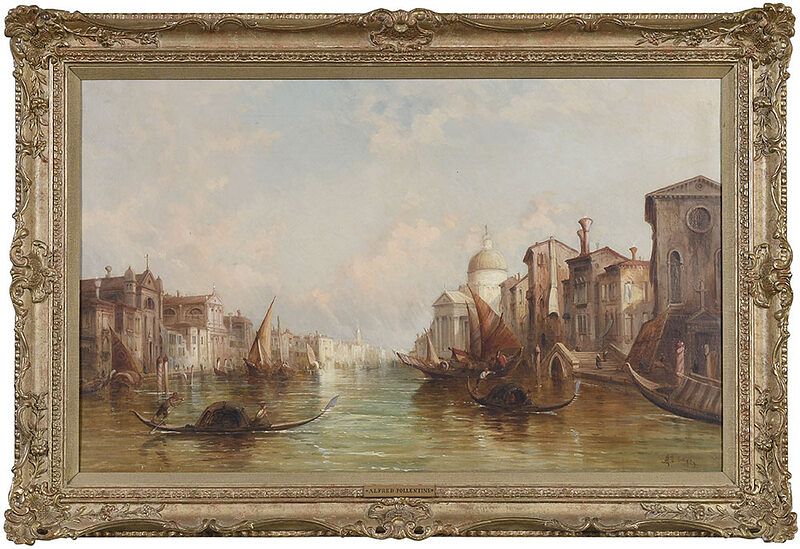 Appraisal: Alfred Pollentine British - The Grand Canal Venice signed lower