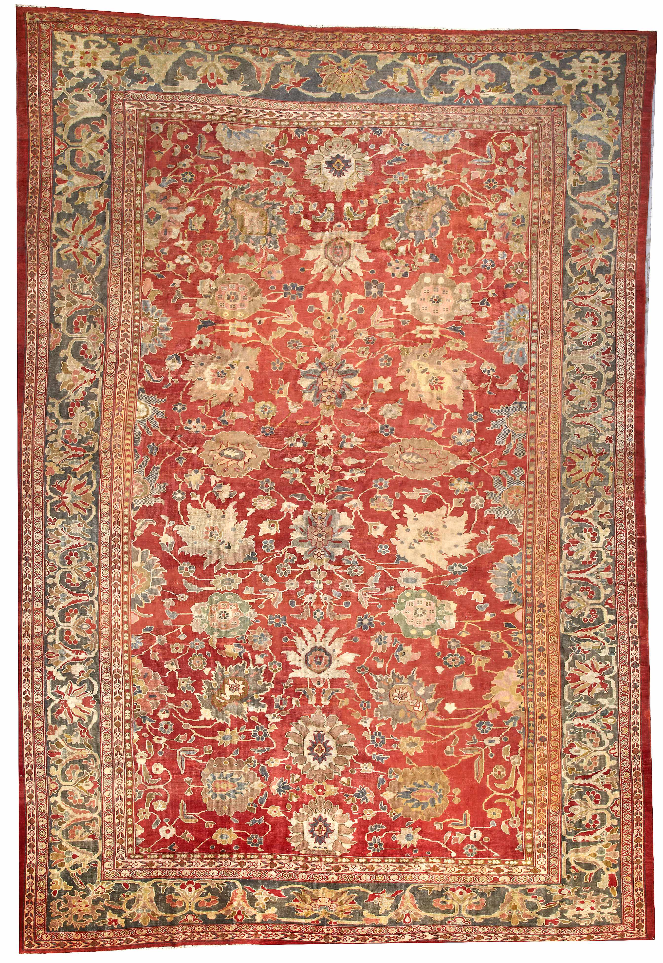 Appraisal: A Sultanabad carpet Central Persiacirca size approximately ft in x