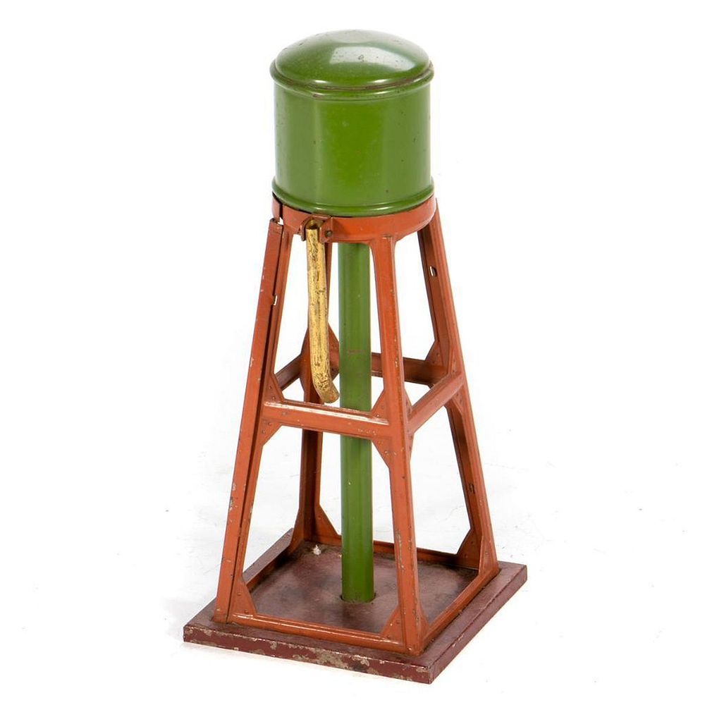 Appraisal: O Gauge Lionel Water Tower with green tank and stand