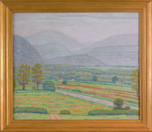 Appraisal: Joseph B Grossman American b oil on canvas landscape signed