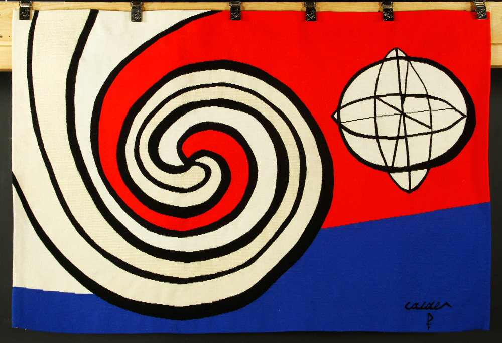 Appraisal: - Calder The Bicentennial Tapestries Le Sphere et les Spirales