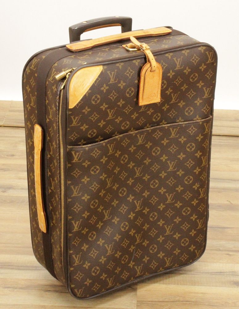 Appraisal: Louis Vuitton Monogram Pegase Louis Vuitton Monogram Pegase Coated canvas