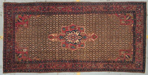 Appraisal: A Hamadan rug size approximately ft in x ft