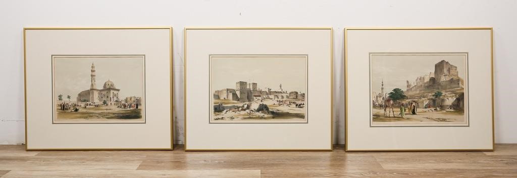 Appraisal: After Owen B Carter British - lithographs by J C