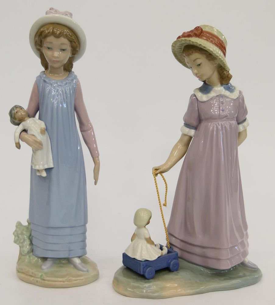 Appraisal: LLADRO PORCELAIN FIGURAL GROUP LLADRO PORCELAIN FIGURAL GROUP largest measures