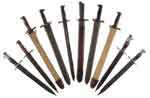 Appraisal: LOT OF U S BAYONETS Krag Model Bayonet Dated with