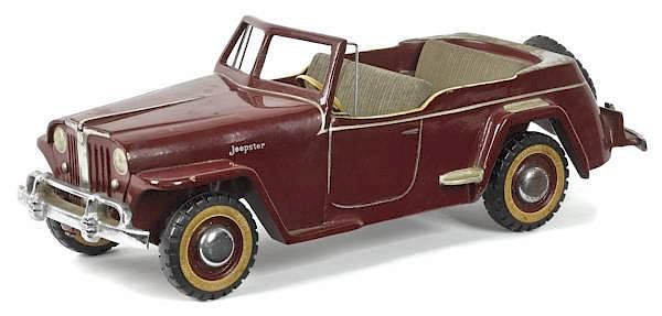 Appraisal: Al-Toy cast aluminum Jeepster '' l Al-Toy cast aluminum Jeepster