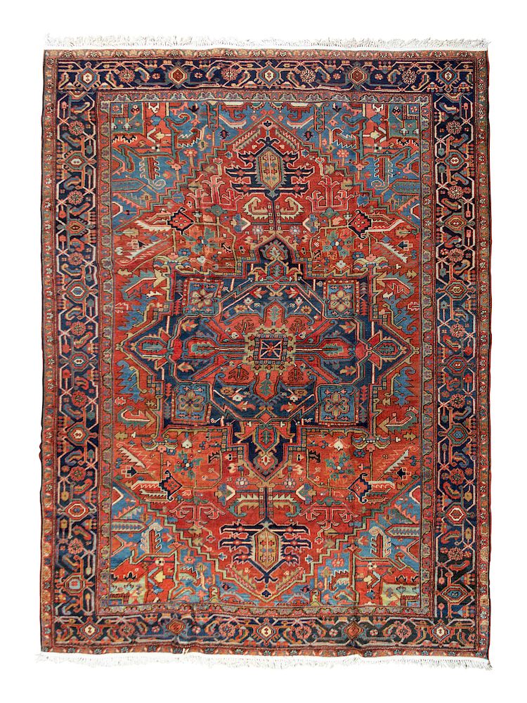 Appraisal: A Heriz Wool Rug A Heriz Wool Rug First Half