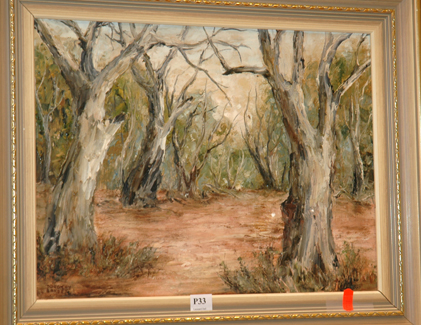 Appraisal: DOROTHY BAKER GUMS WILPENG SA OIL ON BOARD