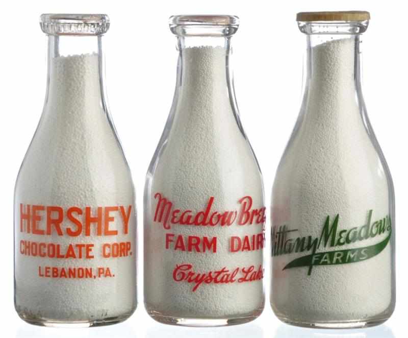 Appraisal: Lot of Pennsylvania Milk Bottles Description Lot includes one bottle