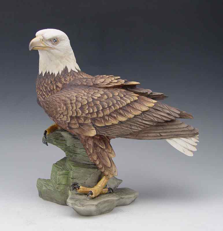 Appraisal: BOEHM PORCELAIN REAGAN BUSCH INAUGURAL EAGLE Boehm porcelain Presidential Eagle