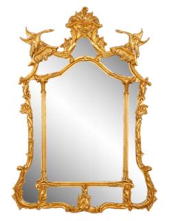 Appraisal: Friedman Bros Chinese Chippendale Style Mirror Friedman Brothers American founded