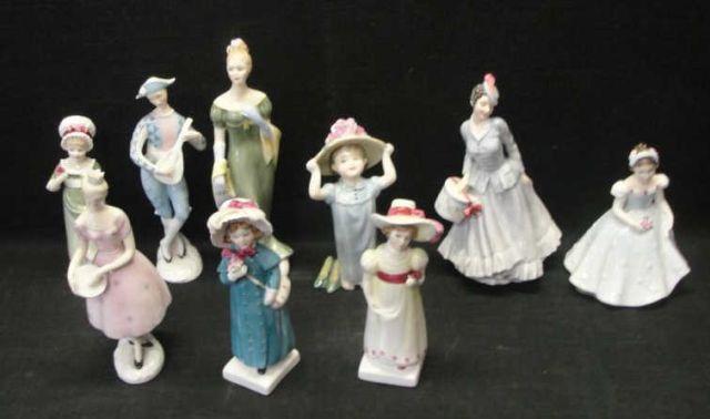 Appraisal: ROYAL DOULTON Female Figurines Series HN HN HN HN HN