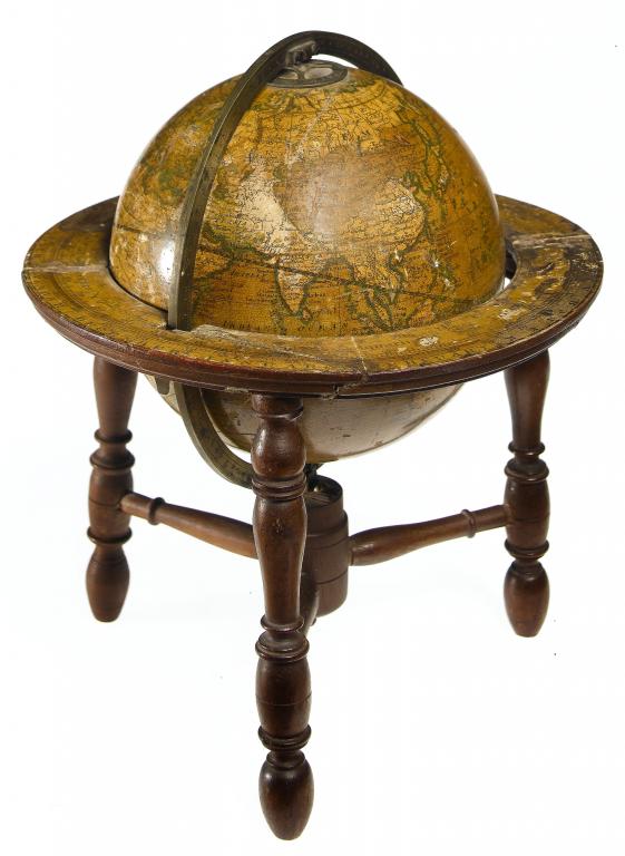 Appraisal: A GEORGE IV INCH TERRESTRIAL GLOBE the sphere covered in