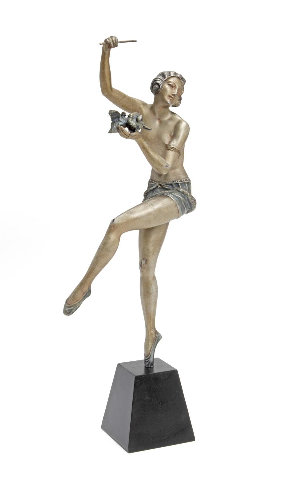 Appraisal: Enrique Molins Balleste - Spanish Puppeteer Metal with zinc finish