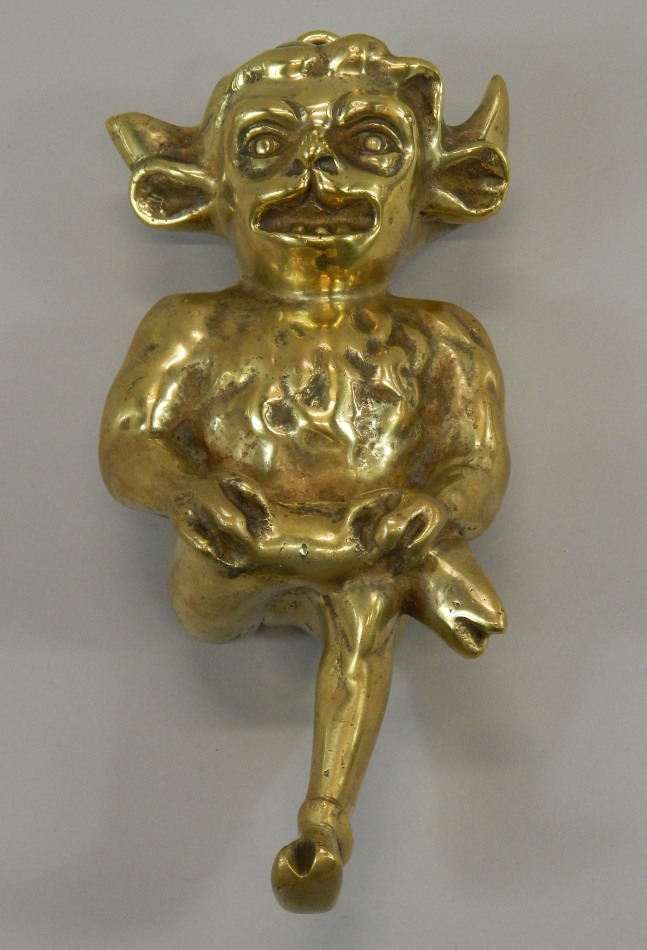 Appraisal: A large th early thC Lincoln imp doorstop or advertising