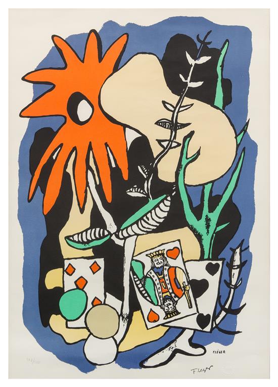 Appraisal: Sale Lot Fernand Leger French - Le Roi de Coeur