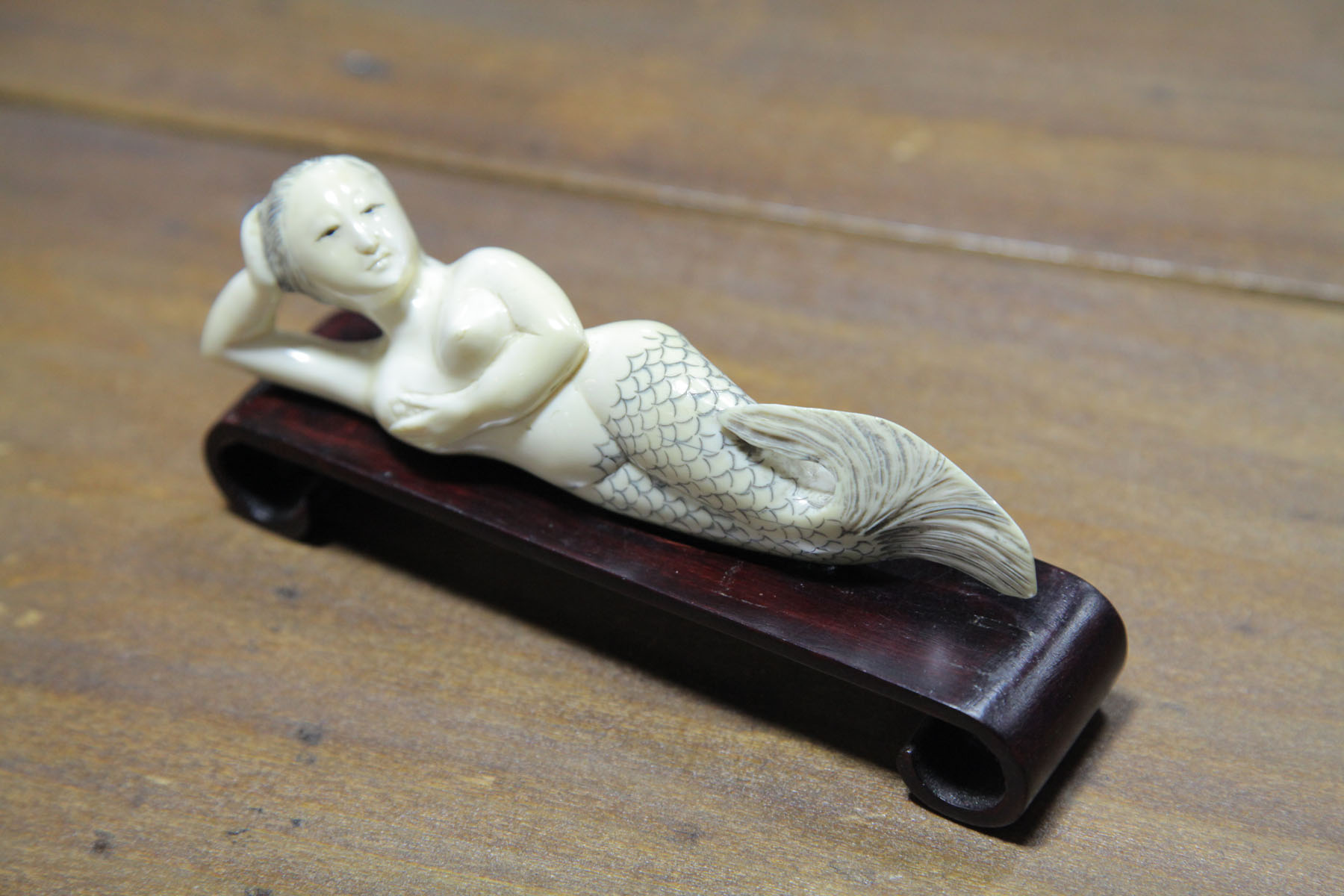 Appraisal: IVORY DOCTORS LADY China th century In the form of