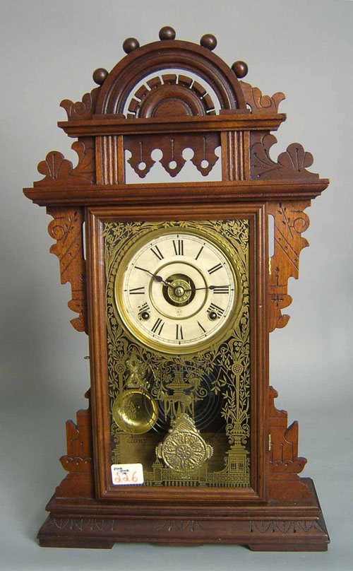 Appraisal: Seth Thomas Victorian mahogany shelf clock h