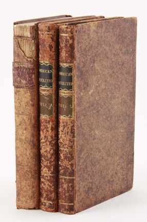 Appraisal: Leatherbound books David Ramsay's American Revolution and life of Washington