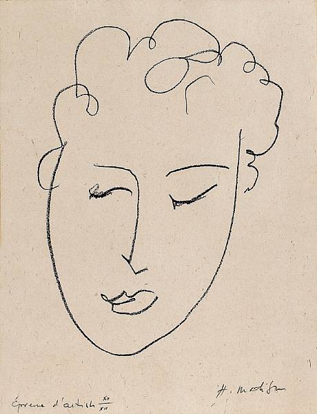 Appraisal: Henri Matisse French - Jules Romains Pierres Lev es D