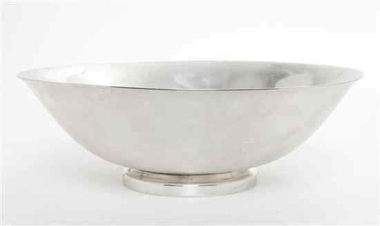 Appraisal: An American Sterling Silver Center Bowl Gorham s of circular